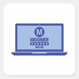 Moomer Inlog Sticker