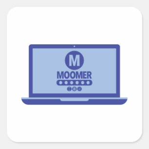 Moomer Inlog Sticker