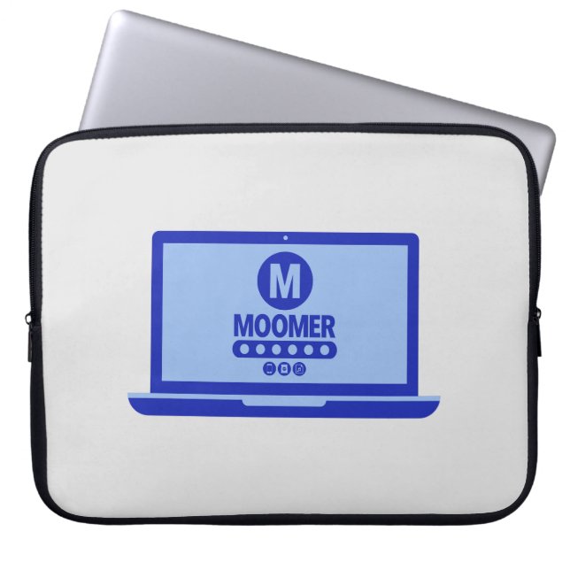 Moomer Log in Laptop Sleeve 15 inch (Voorkant)
