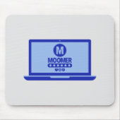 Moomer Log in Mousepad Muismat (Voorkant)