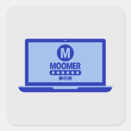 Moomer Log in Sticker