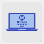 Moomer Log in Sticker (Voorkant)