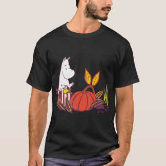 Moomin Blauwe Tekst Cascade T-shirt
