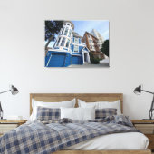 Moomin House, San Francisco Canvas Afdruk (Insitu (Slaapkamer))