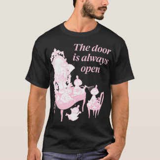 Moomin Kamperen Met Pappa Donkere Omlijning T-shirt
