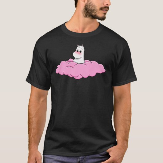 Moomin op een cloud ☁️ Klassieke T-Shirt (Voorkant)