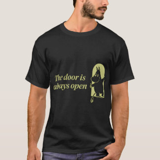 Moomin Tuin Leven In Moominvalley Bloemrijk Groen T-shirt