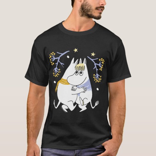 Moomin Verliefd Moomintroll Hart T-shirt (Voorkant)