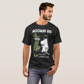 Moominvallei Winter Games! Moomintroll hardlopen T-shirt (Voorkant volledig)
