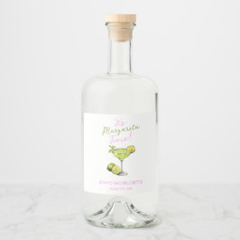 MooMoos & Margaritas vrijgezellenfeest welkomstbor Likeurfles Etiket