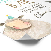 Moomosa Bar Mimosa Farm Animals Barnyard Birthday Poster (Hoek)