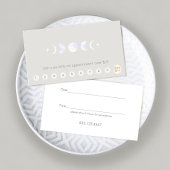 Moon 10 Punch Customer Loyalty Appointment Visitekaartje