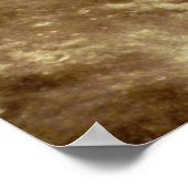 Moon, aarde en zon poster (Hoek)