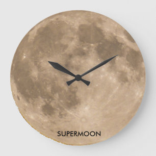 Moon Afbeelding voor ronde wandklok