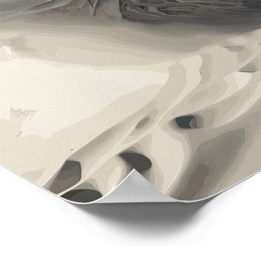 Moon Alien Poster (Hoek)