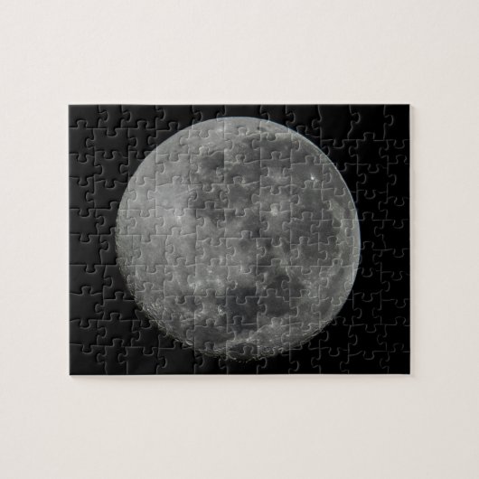 Moon almost full Puzzle Legpuzzel (Horizontaal)