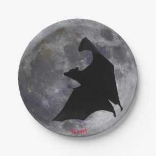 Moon and Bat papier bord