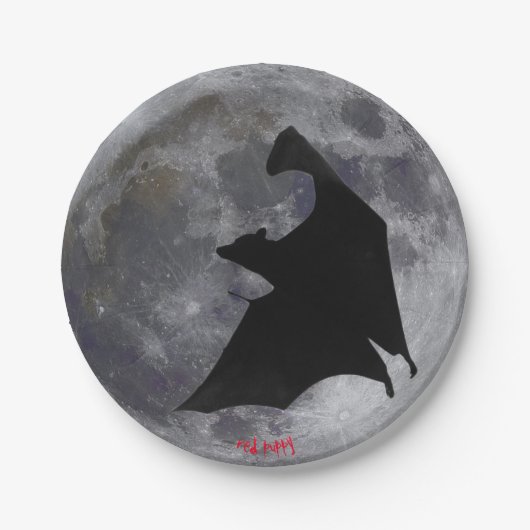 Moon and Bat papier bord (Voorkant)
