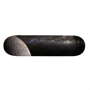 Moon and Galaxy Persoonlijk Skateboard