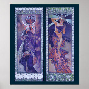 Moon and Morning Star Poster