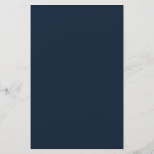 Moon and Stars Baby shower Bingo Briefpapier (Achterkant)