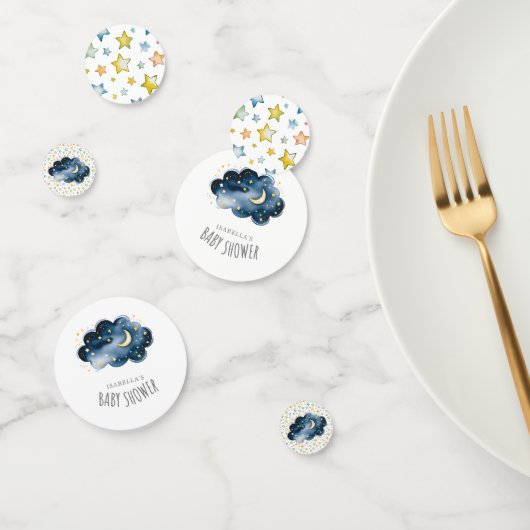 Moon and Stars Baby shower Table Confetti (Groep)