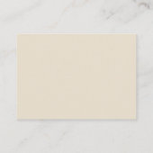 Moon and Stars Beige Book Request Baby shower Informatiekaartje (Achterkant)