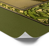 Moon and Stars by Alphonse Mucha Poster (Hoek)