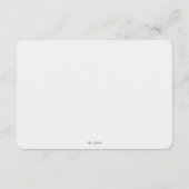 Moon and Stars Neutral Baby shower Boekaanvraag Informatiekaartje (Achterkant)