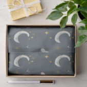 Moon and Stars Night Sky baby shower Verjaardag Tissuepapier (Geschenk)