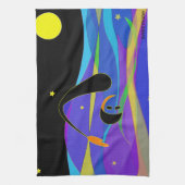 Moon and Stars Night Swimmer Theedoek (Verticaal)