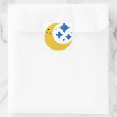 Moon and Stars Sleep Tracker Journal Sticker sheet (Tas)