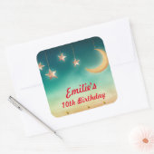 Moon and Stars sluimeren feestende stickers (Envelop)