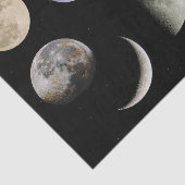Moon and Stars Tissuepapier (Detail)