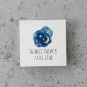 Moon and Stars Twinkle Twinkle Little Star Napkins Servet