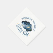Moon and Stars Twinkle Twinkle Little Star Napkins Servet (Hoek)