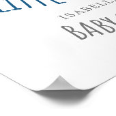 Moon and Stars Twinkle Twinkle Little Star Welcome Poster (Hoek)