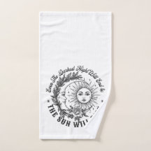 Moon and Sun Face Line Art T-shirt – hemelse rook