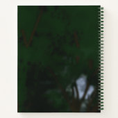 Moon and Trees Spiral Notitieboek (Achterkant)