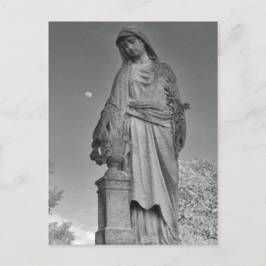 Moon Angel Briefkaart (Voorkant)