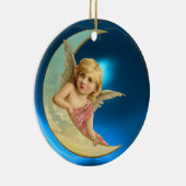 MOON ANGEL KERAMISCH ORNAMENT (Rechts)