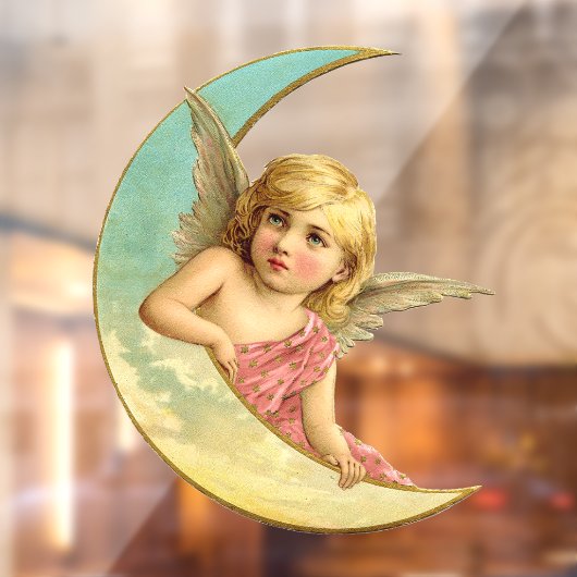  Moon Angel Raamsticker (Vel 2)