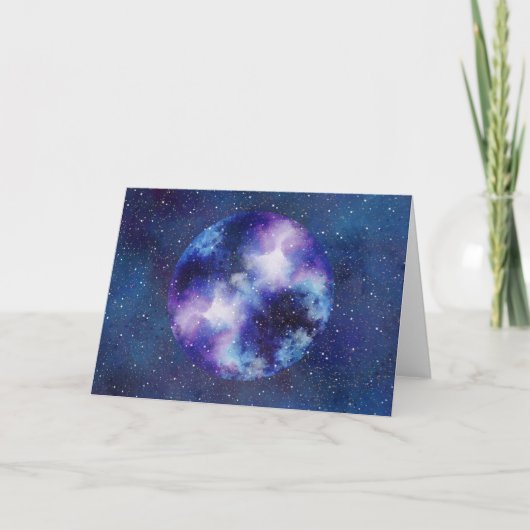 Moon Art Kaart (Voorkant)