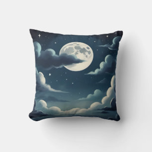 Moon Art Kussen - Hemelse Maanfase Home Deco