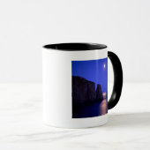 Moon At Dusk Perce Rock Gaspe Coast Quebec Mok (Voorkant rechts)