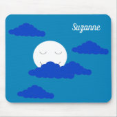 Moon at Early Dusk: Blue Muismat (Voorkant)