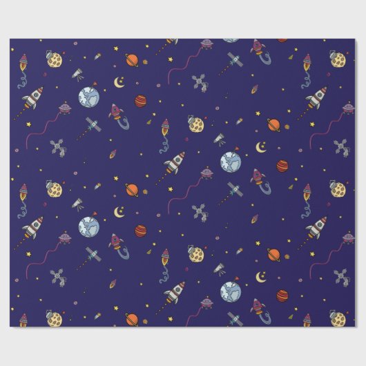 Moon Avontuur Cadeaupapier (Vlak)