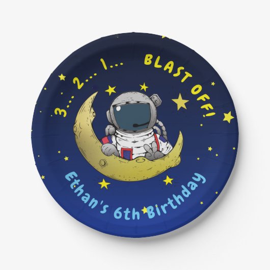 Moon Avontuur Papieren Bordje (Voorkant)