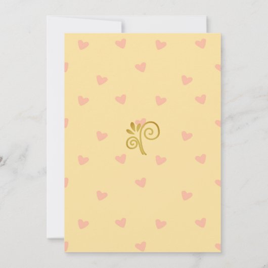 Moon Baby Breng een Uitnodiging van het Baby showe (Achterkant)