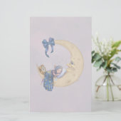 Moon Baby Elf Briefpapier (Staand voorkant)